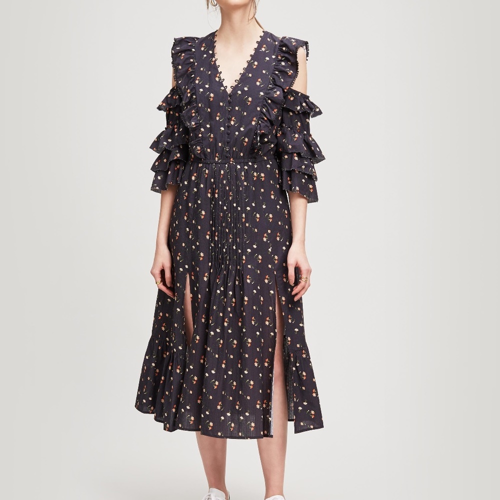 Sea Floral Ditsy Maxi Dress - Never Worn - Picture 1 of 5
